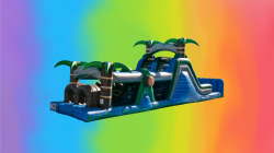 315231776 656849039381489 5662283835981648487 n 1668204039 47 Ft Blue Crush Dual Lane Obstacle Course