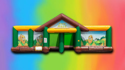 Inflatable Corn Maze