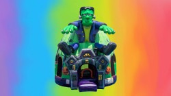 Giant Frankenstein Bounce House